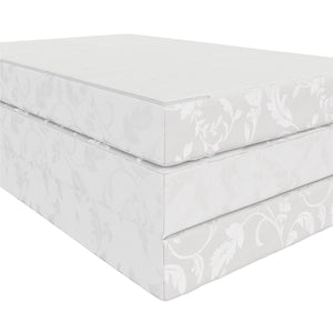 DHP  4" Tri-Folding Mattress - White - Twin