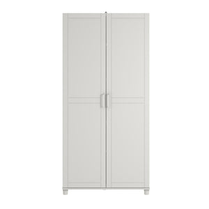 Systembuild Evolution Callahan 36" Utility Storage Cabinet - White