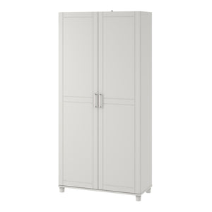 Systembuild Evolution Callahan 36" Utility Storage Cabinet - White