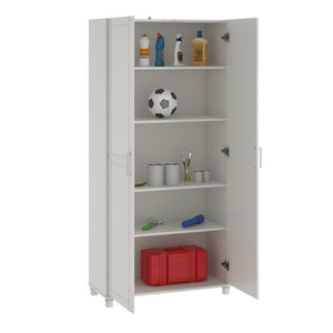 Systembuild Evolution Callahan 36" Utility Storage Cabinet - White