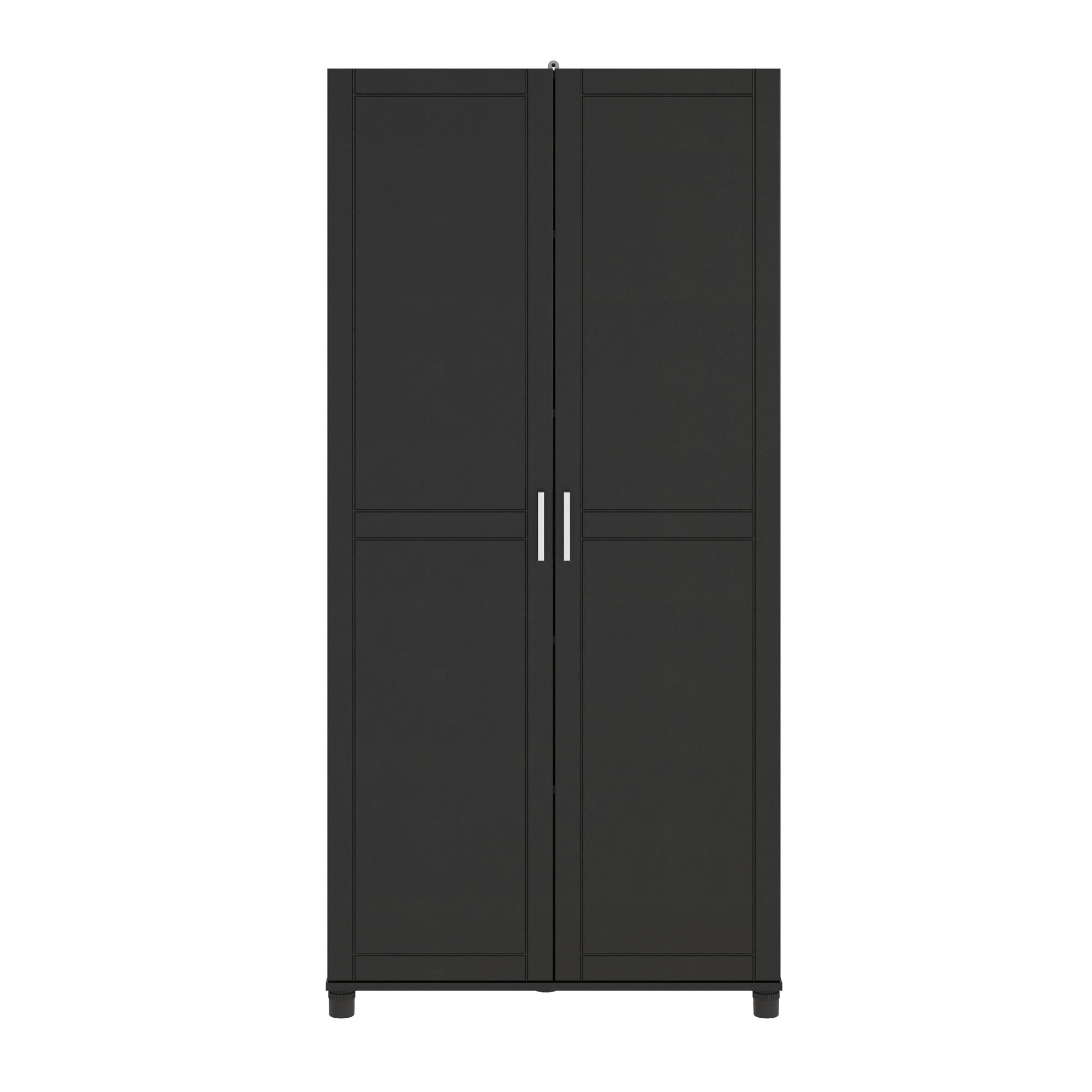 Systembuild Evolution Callahan 36" Utility Storage Cabinet - Black