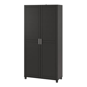 Systembuild Evolution Callahan 36" Utility Storage Cabinet - Black
