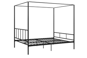 Novogratz Marion Canopy Bed - Black - Full