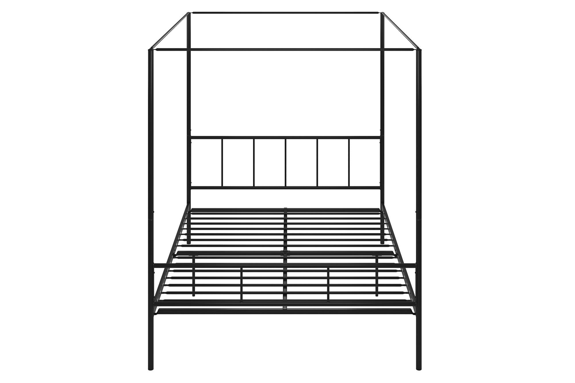 Novogratz Marion Canopy Bed - Black - Queen