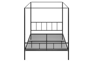 Novogratz Marion Canopy Bed - Black - Queen