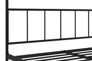 Novogratz Marion Canopy Bed - Black - Queen