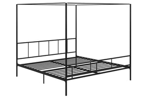 Novogratz Marion Canopy Bed - Black - King