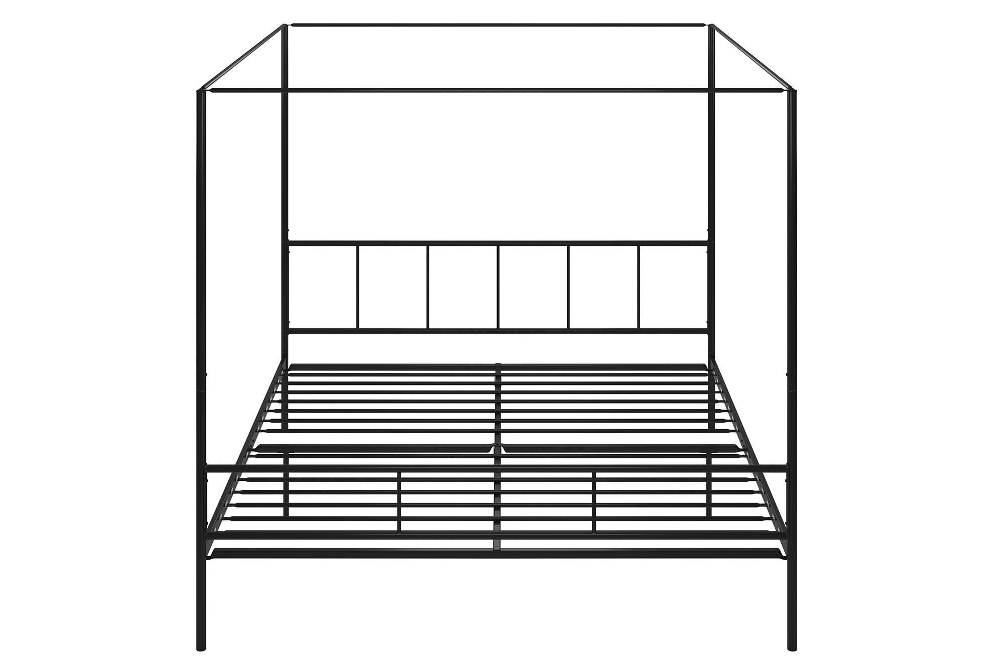 Novogratz Marion Canopy Bed - Black - King
