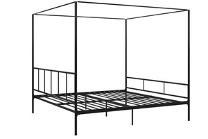 Novogratz Marion Canopy Bed - Black - King