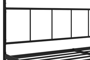 Novogratz Marion Canopy Bed - Black - King