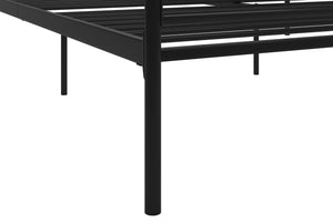 Novogratz Marion Canopy Bed - Black - King