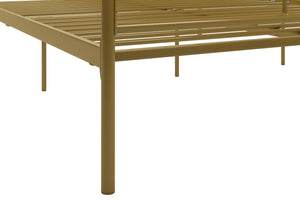 Novogratz Marion Canopy Bed - Gold - Queen