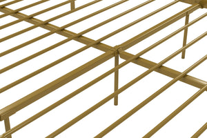 Novogratz Marion Canopy Bed - Gold - Queen