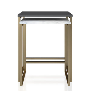 CosmoLiving Scarlett Nesting Tables - Graphite Grey