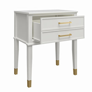 CosmoLiving Westerleigh End Table - White