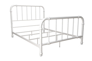 DHP Jenny Lind Metal Bed Frame - White - Full