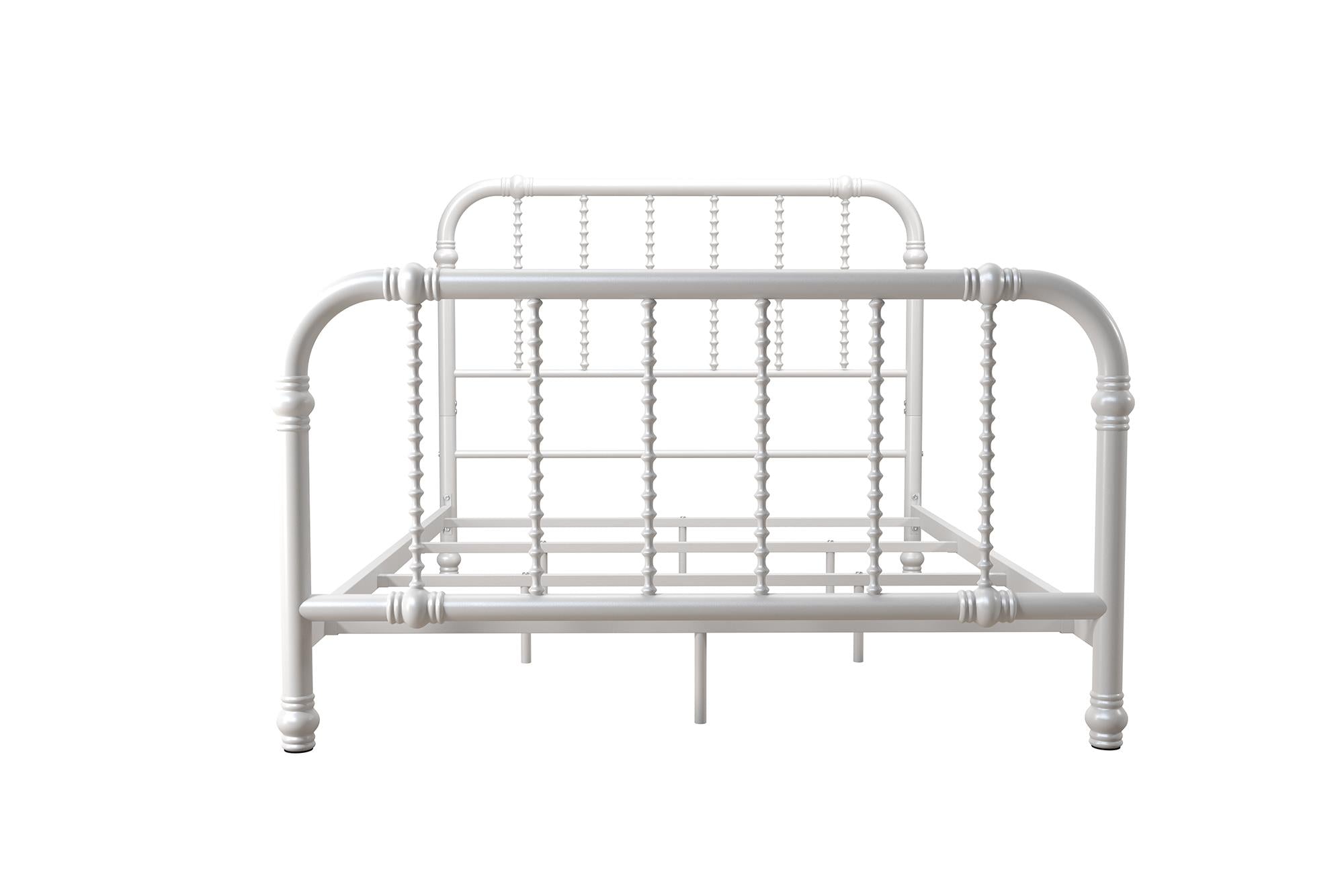 DHP Jenny Lind Metal Bed Frame - White - Full