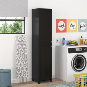 Systembuild Evolution Kendall 16" Utility Storage Cabinet - Black