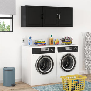 Systembuild Evolution Kendall 54" Wall Cabinet - Black