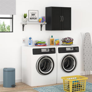 Systembuild Evolution Kendall 24" Wall Cabinet - Black