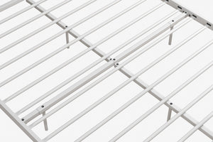 DHP Bombay Metal Bed Frame - White - Full