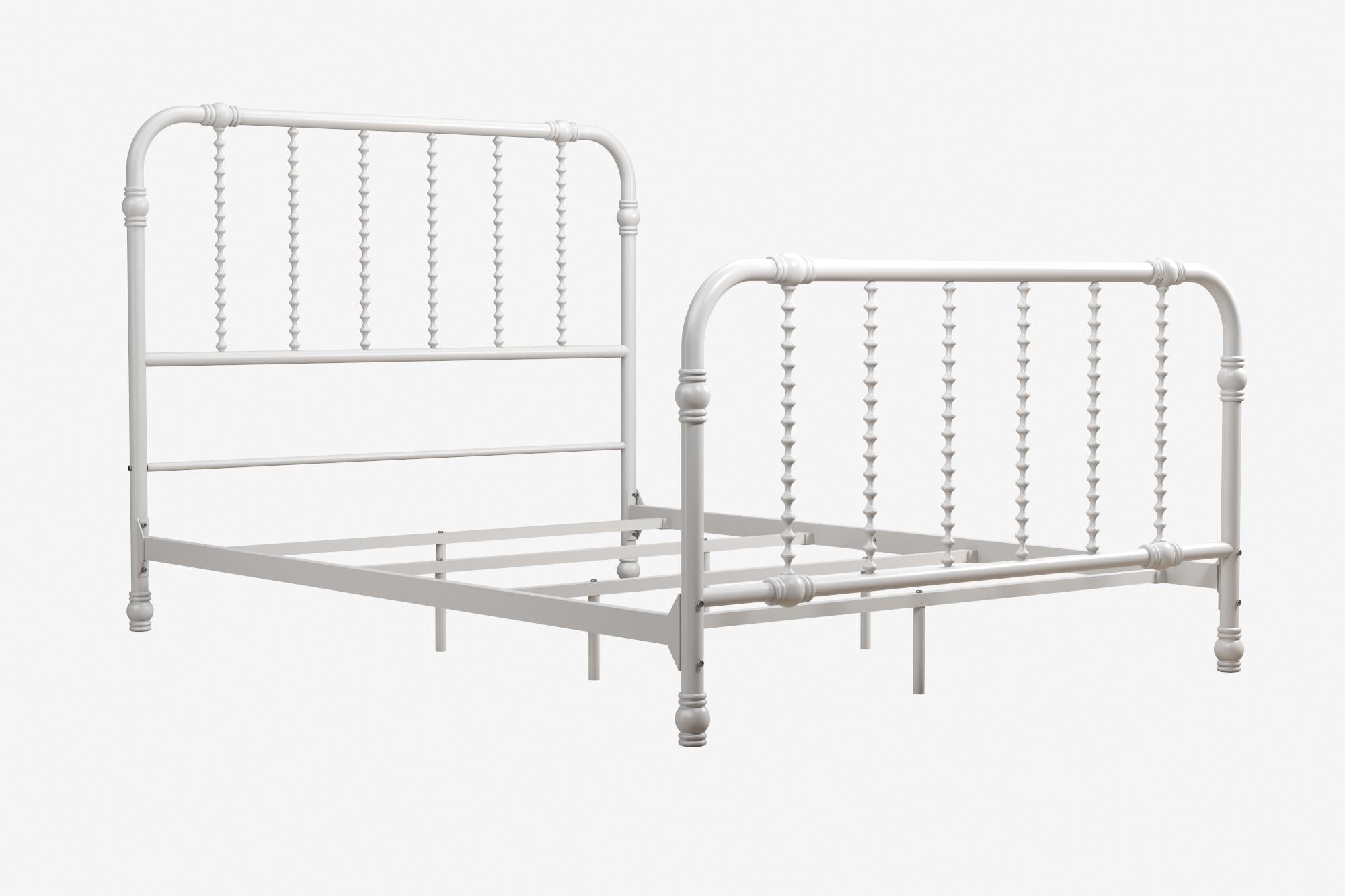 DHP Jenny Lind Metal Bed Frame - White - Full