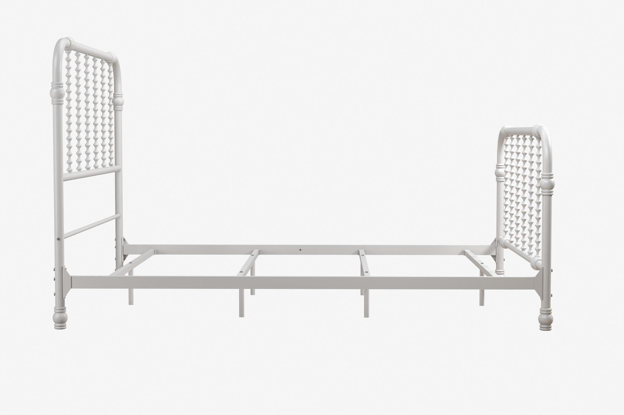 DHP Jenny Lind Metal Bed Frame - White - Full