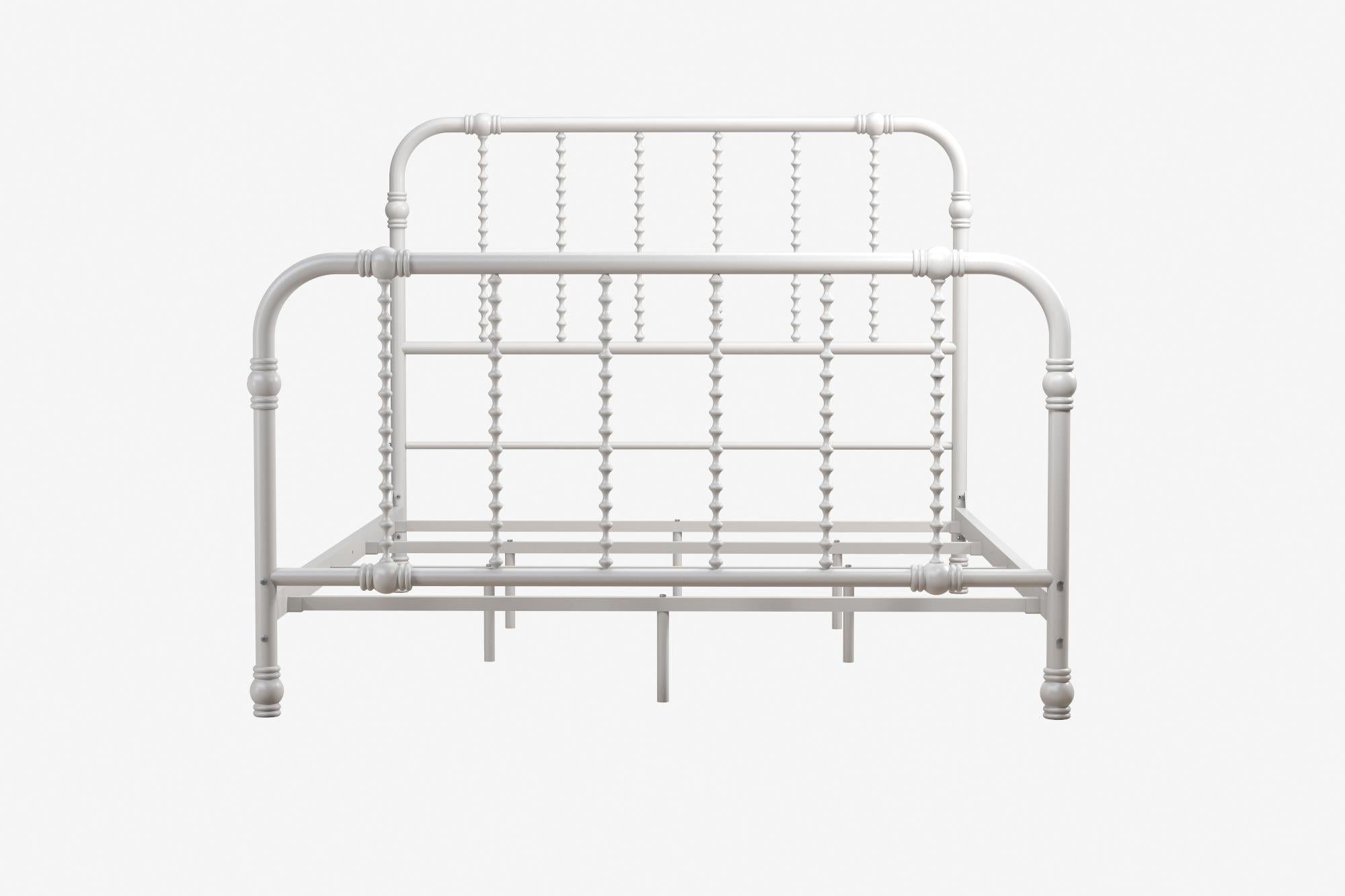 DHP Jenny Lind Metal Bed Frame - White - Full