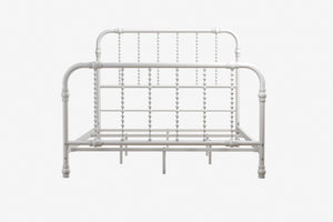 DHP Jenny Lind Metal Bed Frame - White - Full