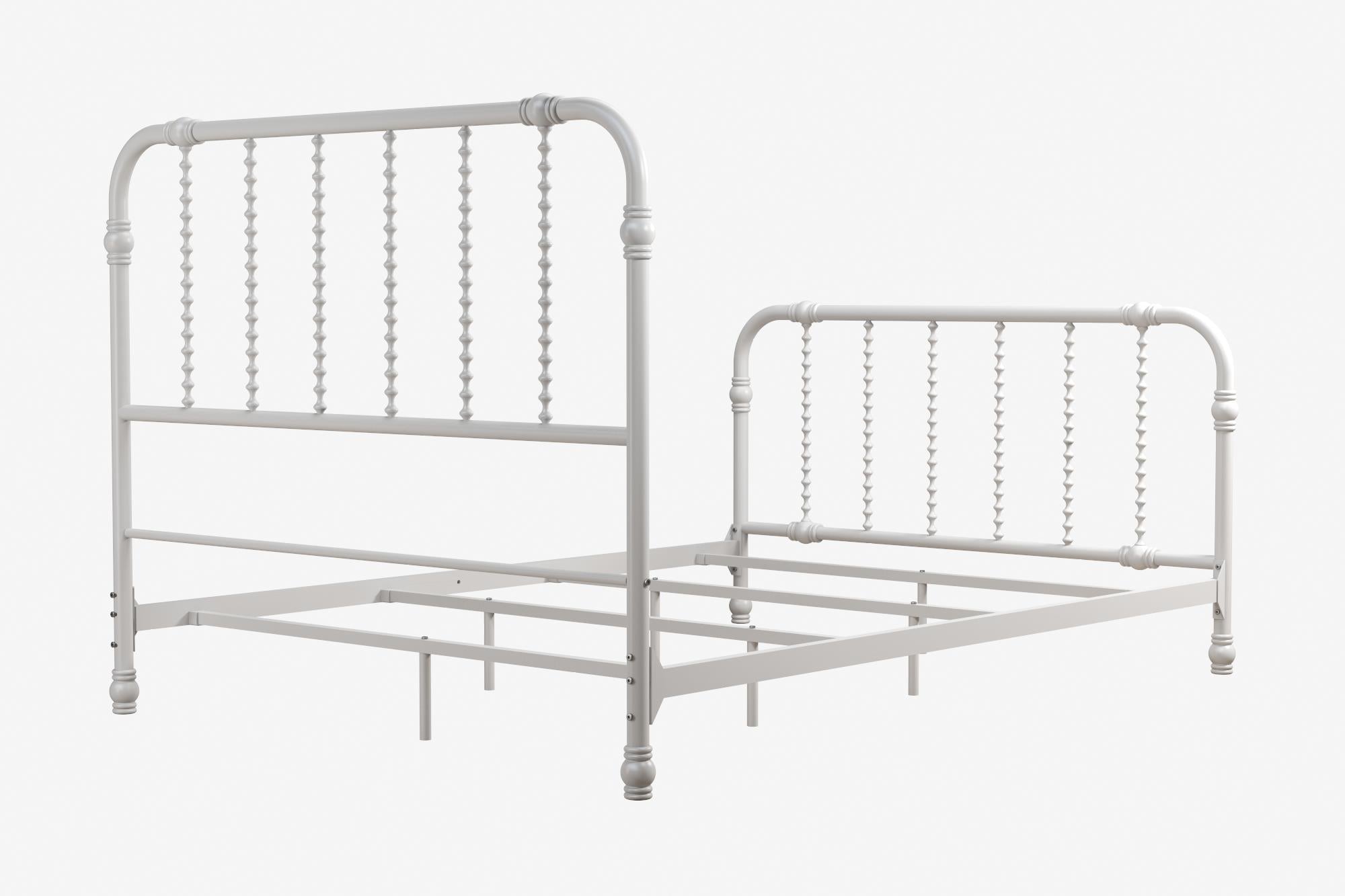 DHP Jenny Lind Metal Bed Frame - White - Full