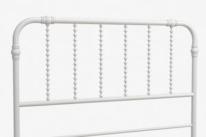 DHP Jenny Lind Metal Bed Frame - White - Full
