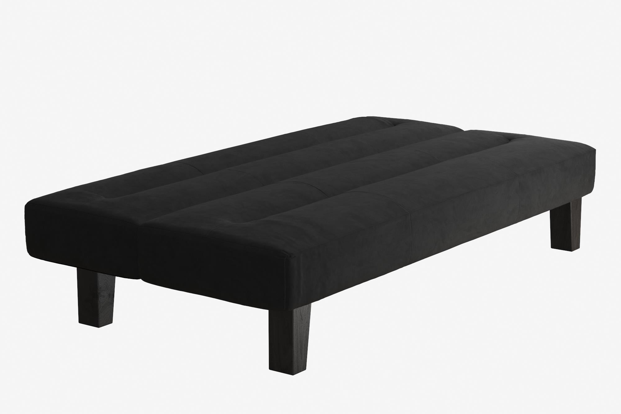 DHP Kebo Futon Sofa Bed - Black