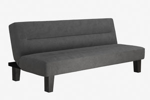 DHP Kebo Futon Sofa Bed - Dark Gray