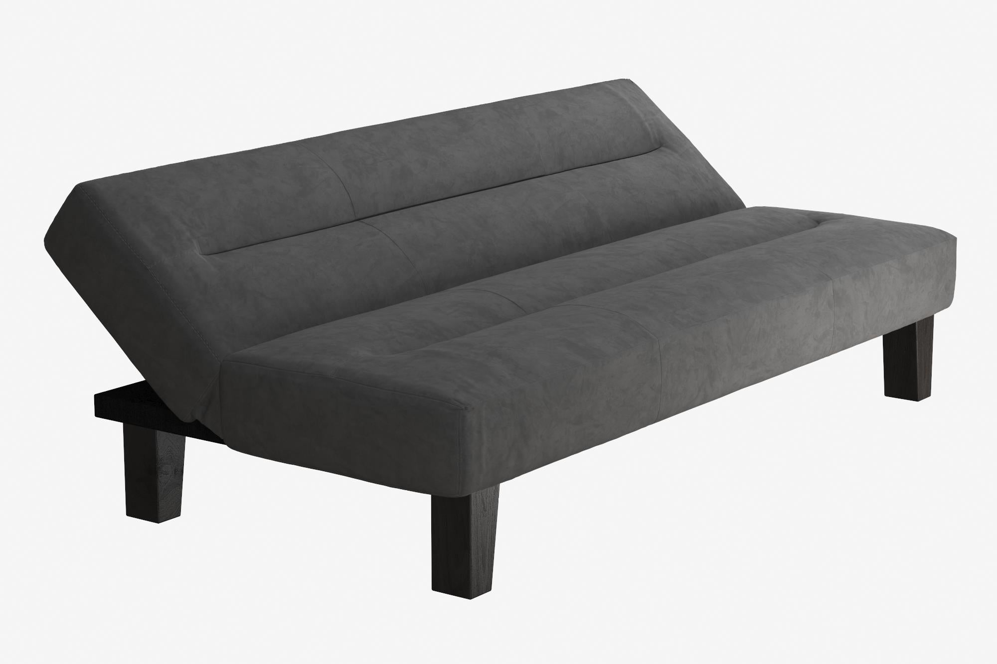DHP Kebo Futon Sofa Bed - Dark Gray