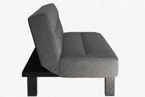 DHP Kebo Futon Sofa Bed - Dark Gray