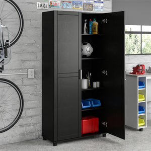 Systembuild Evolution Callahan 36" Utility Storage Cabinet - Black