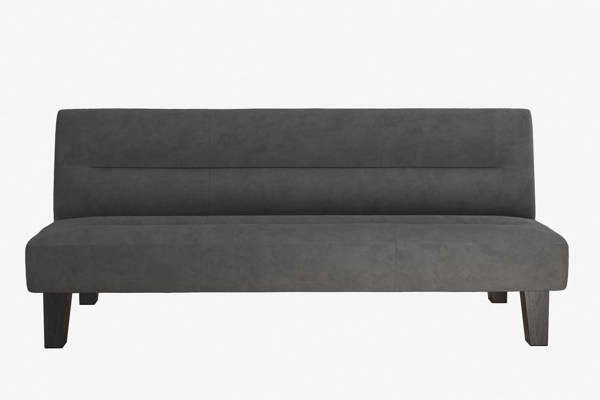 DHP Kebo Futon Sofa Bed - Dark Gray