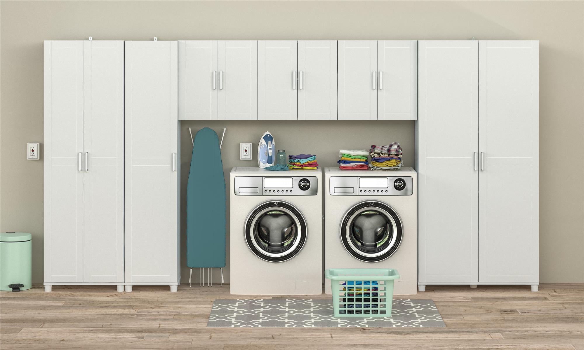 Systembuild Evolution Callahan 24" Wall Cabinet - White
