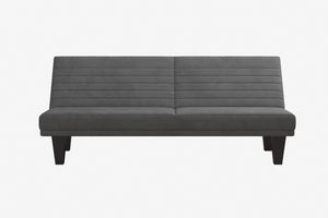 DHP Dillon Futon Sofa Bed - Gray
