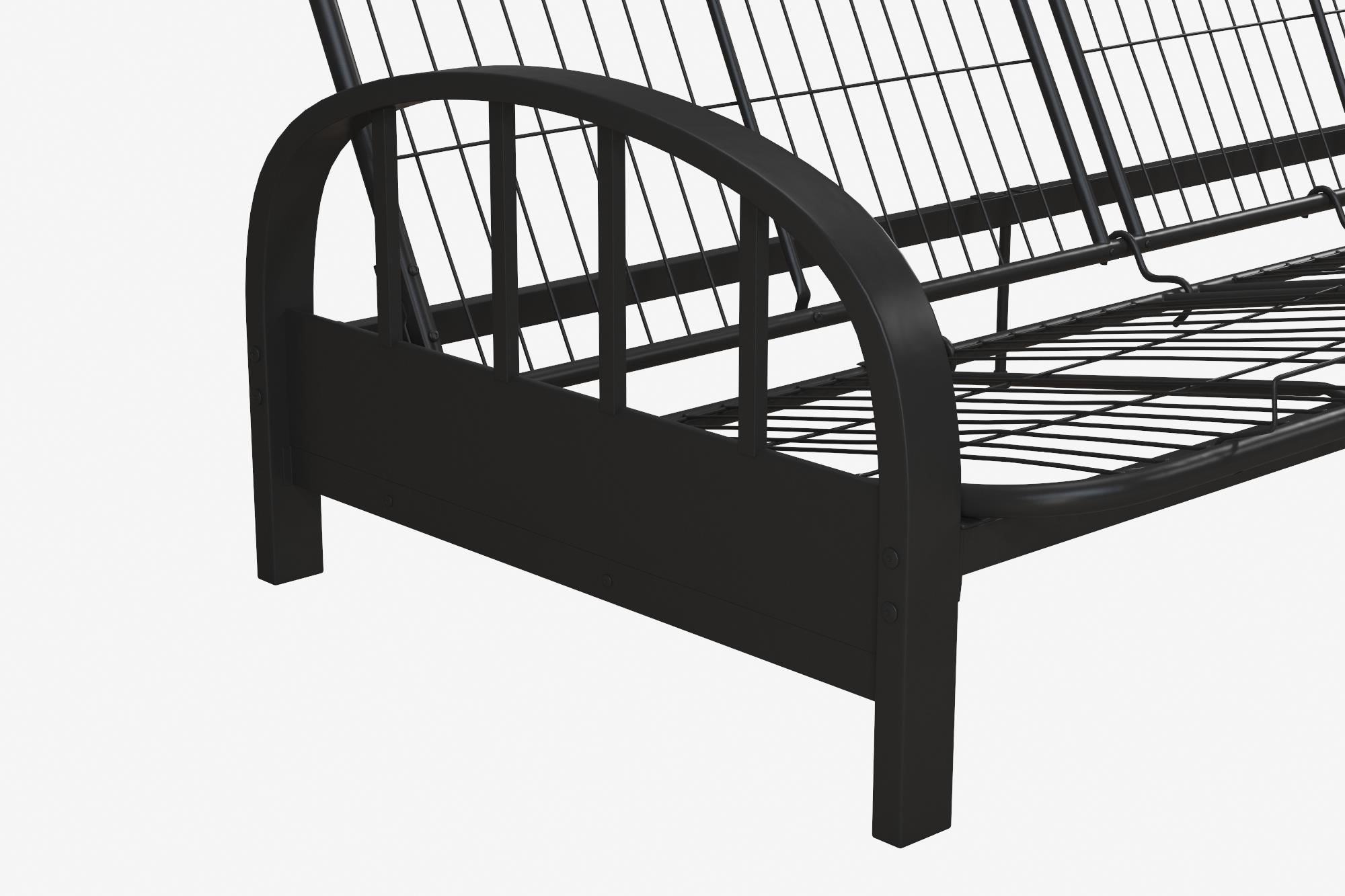DHP Aiden Metal Futon Frame - Black