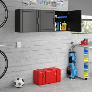 Systembuild Evolution Callahan 54" Wall Cabinet - Black