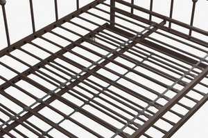 DHP Manila Metal Daybed with Trundle - Bronze - Twin