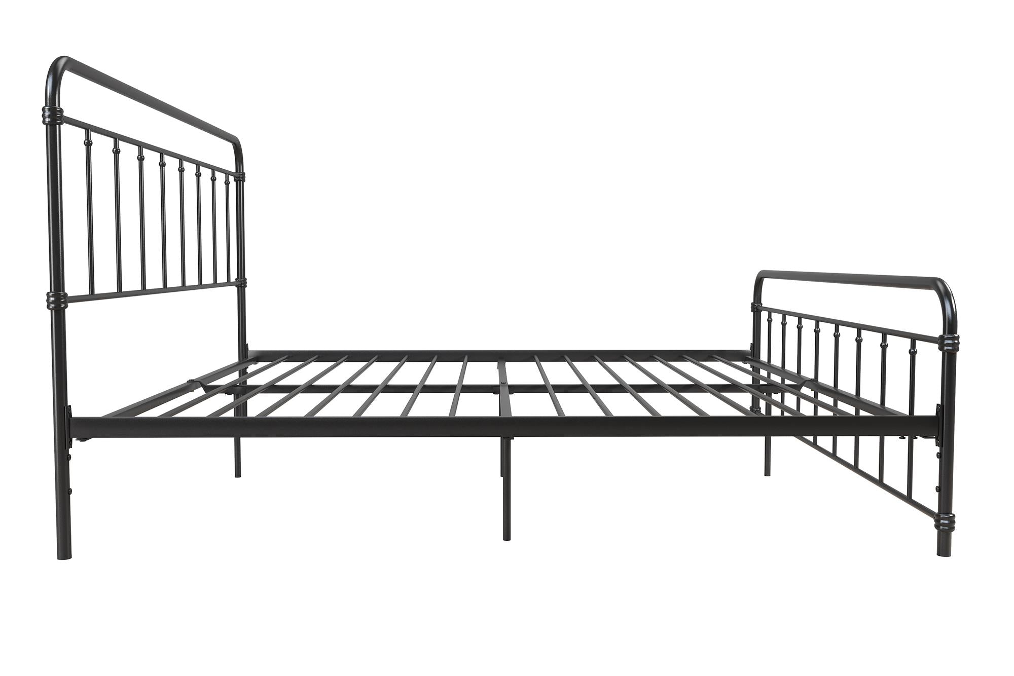 DHP Wallace Metal Bed Frame - Black - King