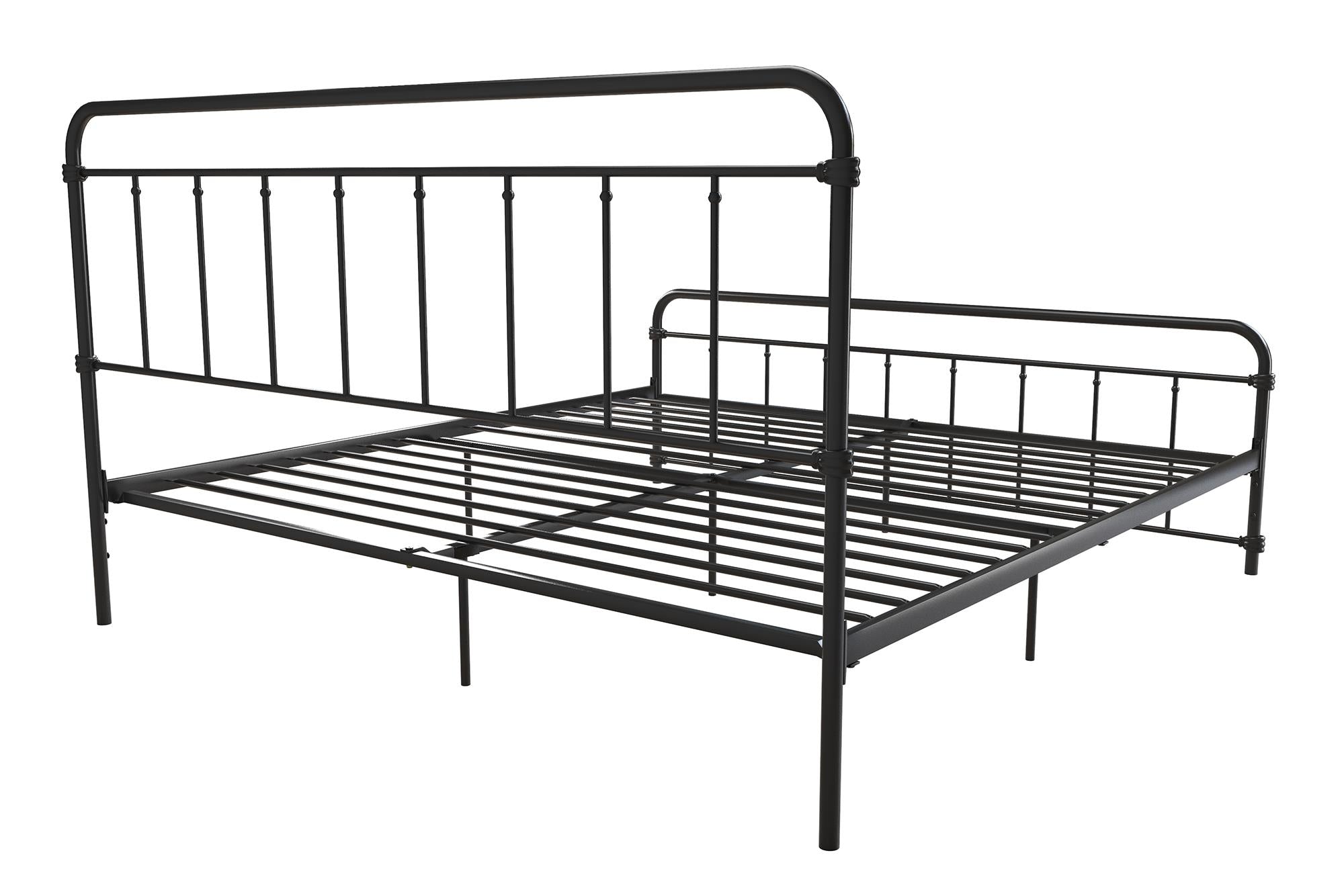 DHP Wallace Metal Bed Frame - Black - King