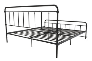 DHP Wallace Metal Bed Frame - Black - King