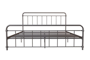 DHP Wallace Metal Bed Frame - Bronze - King