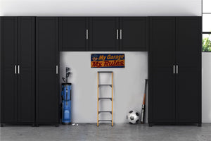 Systembuild Evolution Callahan 54" Wall Cabinet - Black