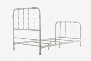 DHP Jenny Lind Metal Bed Frame - White - Twin