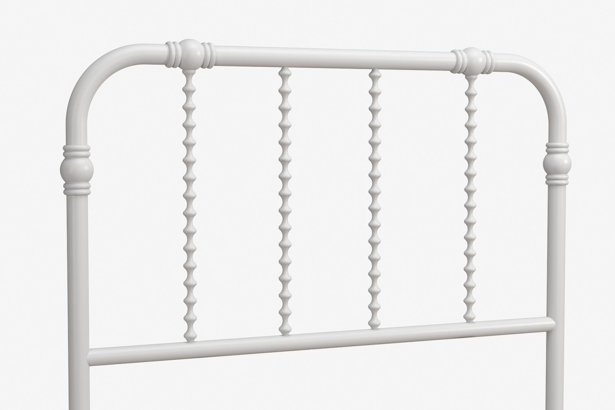 DHP Jenny Lind Metal Bed Frame - White - Twin