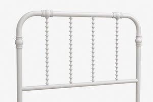 DHP Jenny Lind Metal Bed Frame - White - Twin